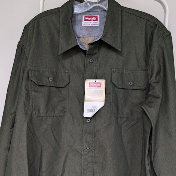 New "Wrangler" 100% Cotton Shirt - Picture 15 of 15
